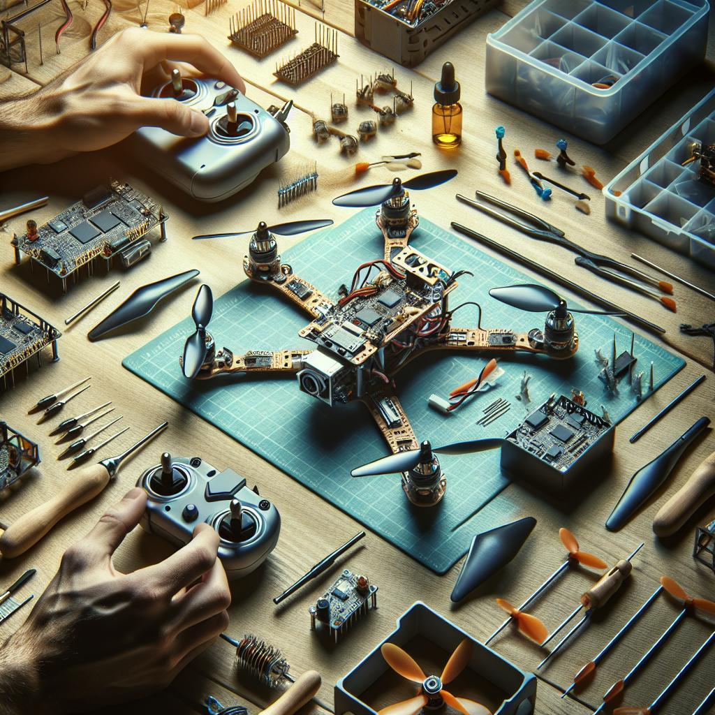 DIY-Drohnenbau: Schritt-für-Schritt zum eigenen Fluggerät